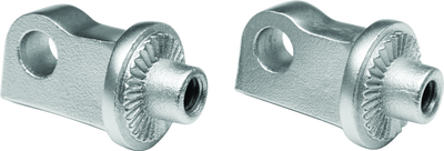 Kuryakyn Splined Peg Adapter HD XL Sportster Silver