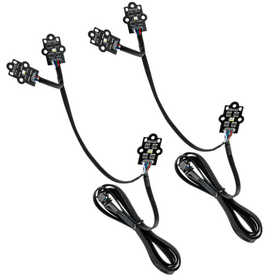 Oracle 19-21 Chevy Silverado 1500 RGB+W Headlight DRL Kit - ColorSHIFT w/o Controller