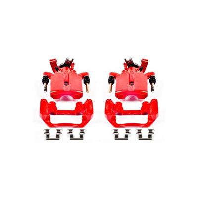 Power Stop 05-08 Chevrolet Cobalt Rear Red Calipers w/Brackets - Pair