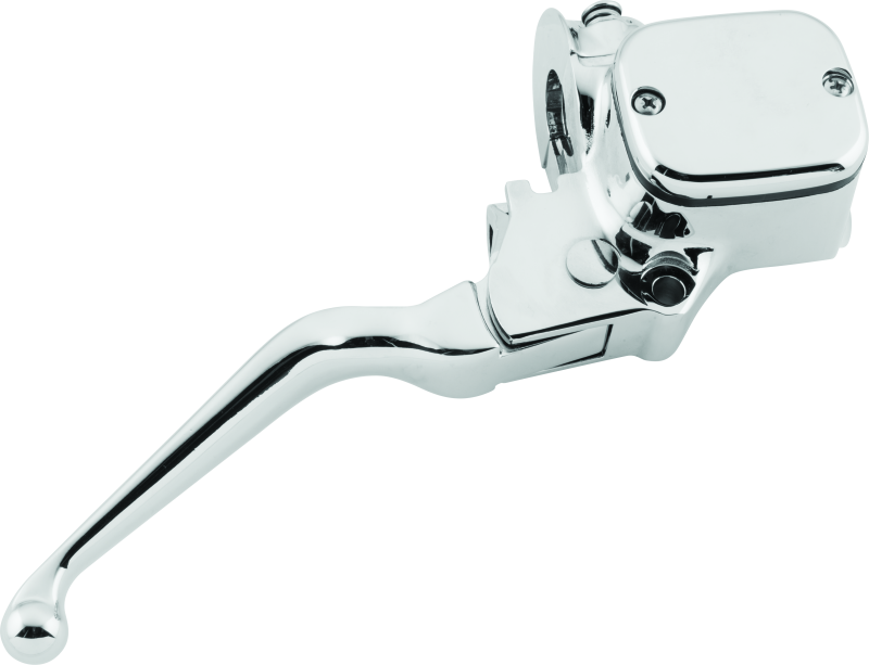 Bikers Choice 96-07 Single Disc Chrome Handlebar Master Cylinder 9/16in Bore H-D 45019-96