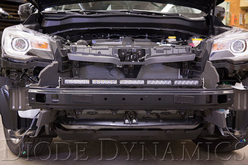 Diode Dynamics 30 In LED Light Bar Single Row Straight - Amber Combo Each Stage Series