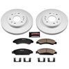 Power Stop 07-08 Cadillac Escalade Front Z17 Evolution Geomet Coated Brake Kit