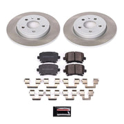 Power Stop 05-09 Audi A4 Quattro Rear Semi-Coated Rotor Kit
