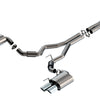 Borla 2024 Ford Mustang GT 5.0L V8 3 in S-Type Catback Non-Active Exhaust- Chrome Quad Tip