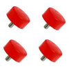 Prothane Toyota Tacoma Front Bump Stops - Red