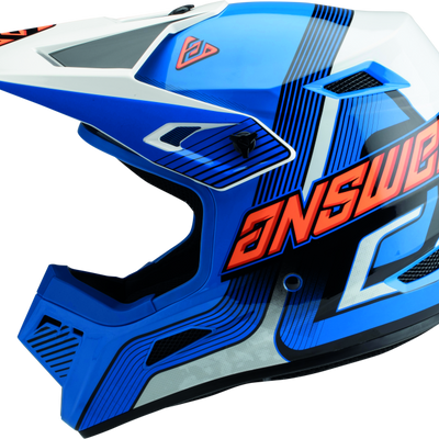 Answer AR1 Vendetta Helmet Blue/White/Orange - XS