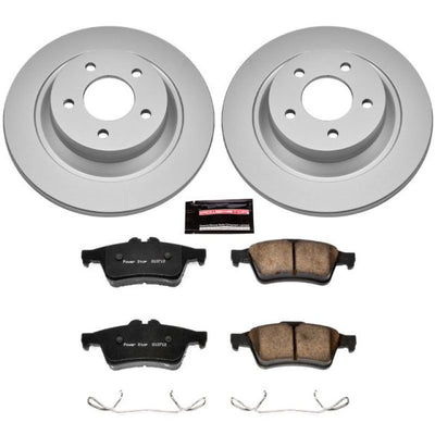 Power Stop 08-10 Mazda 5 Rear Z17 Evolution Geomet Coated Brake Kit