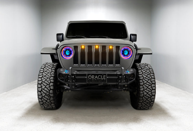 Oracle Oculus Bi-LED Projector Headlights for Jeep JL/Gladiator JT - w/ Simple Controller