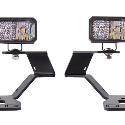 Diode Dynamics 2021 Ford Bronco Sport Stage Series 2in LED Ditch Light Kit - Pro White Combo