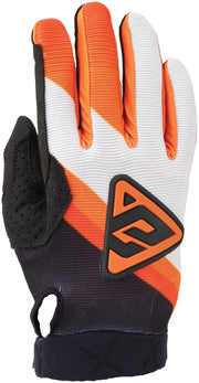 Answer Peak Flo Gloves Black/Hyper Orange/White Youth - Medium