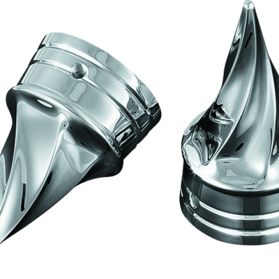 Kuryakyn Twisted Axle Caps Chrome