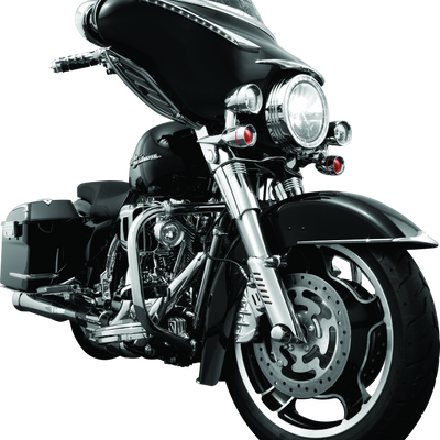 Kuryakyn Lower Leg Deflector Shields 00-13 Touring Chrome