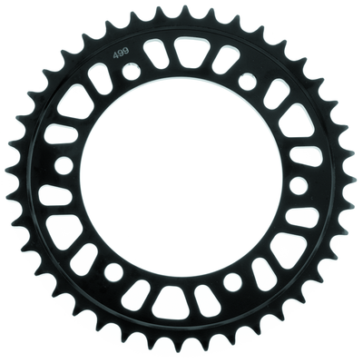 BikeMaster Kawasaki Rear Steel Sprocket 530 38T - Black