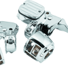 Bikers Choice 96-06 Big Twin 96-03XL With 9/16 Bore Master Cylinder Chrome Handlebar Control Kit