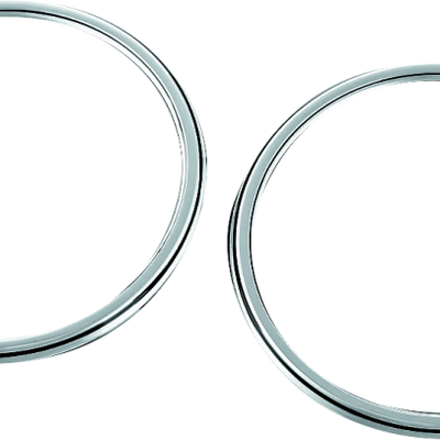 Kuryakyn Corona Speaker Grills Chrome