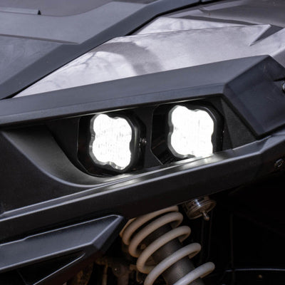 Diode Dynamics 14-23 Polaris RZR XP SS3 LED Headlight Kit - Sport White ABL
