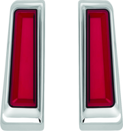 Kuryakyn Tracer L.E.D. Inserts For Saddlebag Supports Chrome