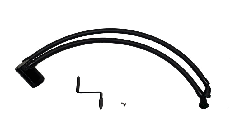 J&L 22-25 Ford Bronco Raptor 3.0L EcoBoost PCV Side Oil Separator 3.0 - Black Anodized