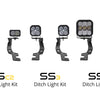 Diode Dynamics Stage Series Ditch Light Bracket Kit for 2019-Present Ram
