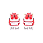 Power Stop 03-07 Honda Accord Front Red Calipers w/Brackets - Pair