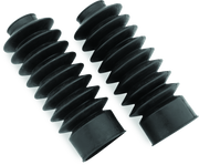 Bikers Choice 41MM Black Fork Boots Extended 8.58in / Collapsed 4in (Pair)