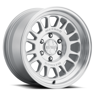 Method MR318 18x9 / 6x5.5 BP / 18mm Offset / 106.25mm CB Machined-Clear Coat