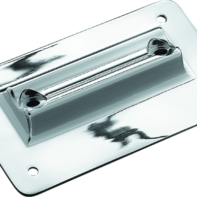 Kuryakyn Laydown License Plate Holder 97-08 Touring Chrome