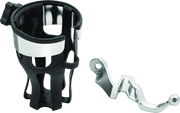 Kuryakyn Reflex Drink Holder 18 and Up GL1800 Passenger Mount Chrome