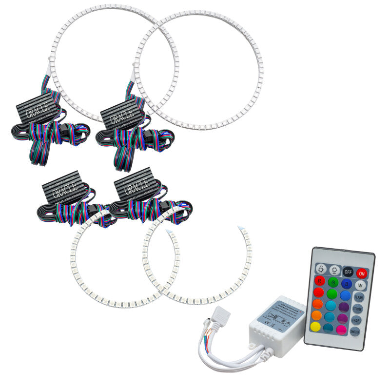 Oracle Dodge Ram 02-05 Halo Kit - ColorSHIFT w/ Simple Controller