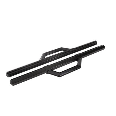 Deezee 99-23 Chevrolet/GMC/Dodge/Ford Full Size Truck Hex Series - Reg Cab Side Steps (Blk)