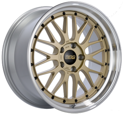 BBS LM 20x10.5 5x112 ET15 Gold Wheel 80mm PFS/Clip Required