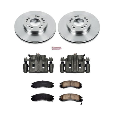 Power Stop 97-04 Mitsubishi Diamante Front Autospecialty Brake Kit w/Calipers