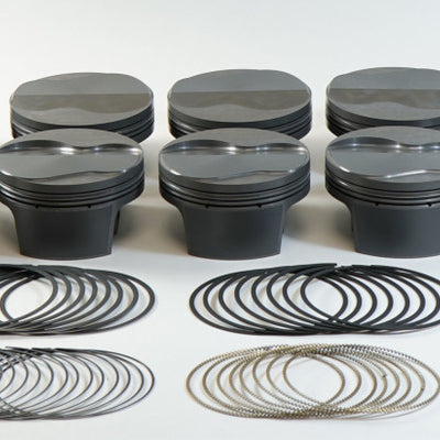 Mahle MS Piston Set GM L92/LS3 376ci 4.065in Bore 3.622stk 6.125in Rod 0.927 Pin 2cc 10.7CR Set of 8