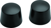 Kuryakyn Front Axle Nut Caps Satin Black