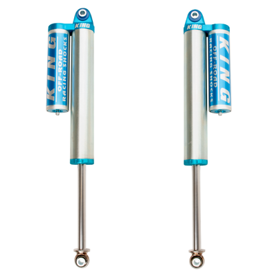 King Shocks 2011+ Chevrolet Silverado 2500/3500 Rear 2.5 Dia Piggyback Reservoir Shock (Pair)