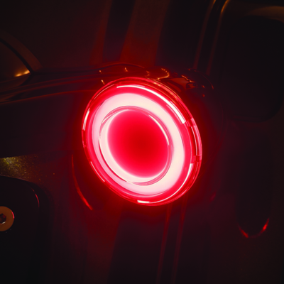 Kuryakyn Tracer L.E.D. Rear Turn Signal Insert Red Light Red Lens 1157