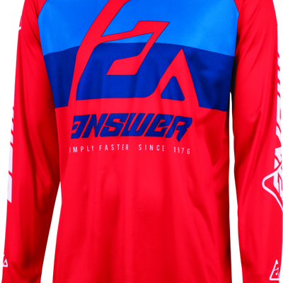 Answer 23 Syncron CC Jersey Red/White/Blue Youth - Small