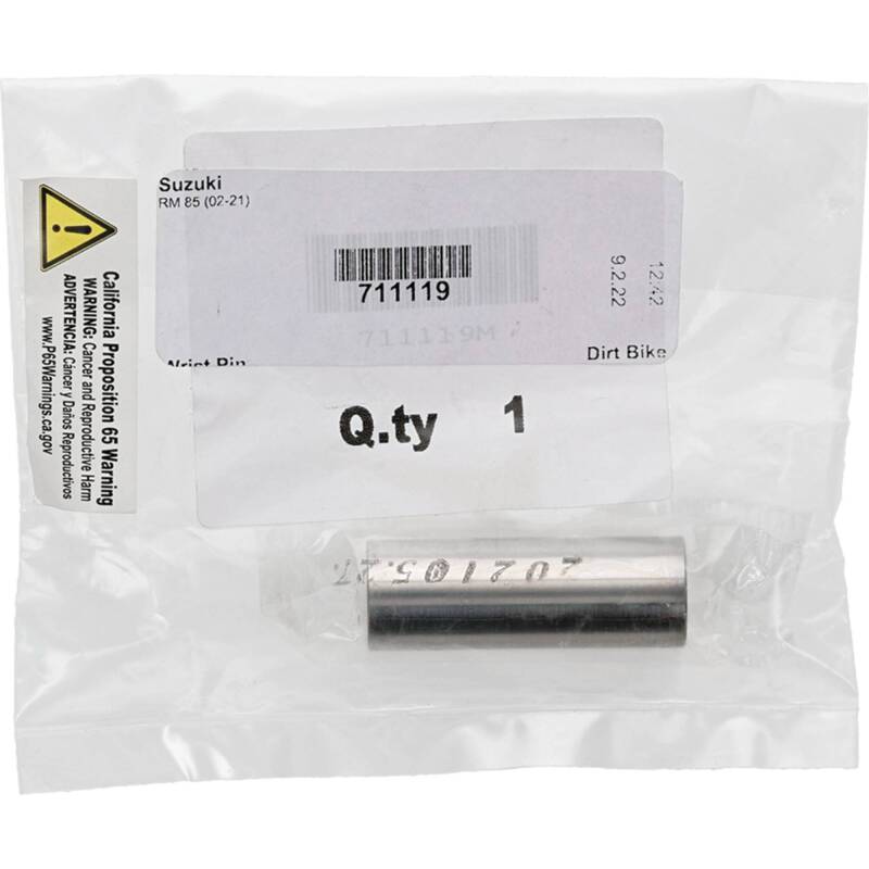 Vertex Pistons 03-24 85 SX/13-24 85 SX BW Wrist Pin - 40mm Length