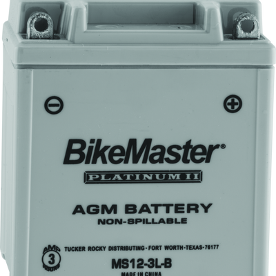 BikeMaster AGM Battery - MS12-3L-B