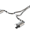 Borla 2024 Ford Mustang 2.3L Ecoboost 2.50 S-TYPE Black Chrome Catback Exhaust - Non-Active