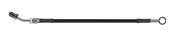 Goodridge 70in Universal Clutch Line w/SS Fittings & Black Hose - Straight Banjo w/AN3 Fitting