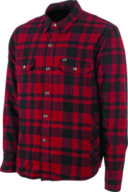 Speed and Strength Black 9 2.0 Moto Shirt Red - Small