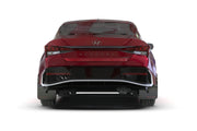 Rally Armor 24-26 Hyundai Elantra Black Mud Flap Red Logo