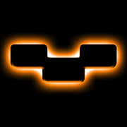 ORACLE Lighting Universal Illuminated LED Letter Badges - Matte Blk Surface Finish - Y