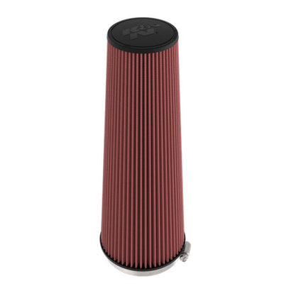 K&N Universal Clamp-On Air Filter 7-1/2in 6 DEG FLG 5in OD 20 1/8in H