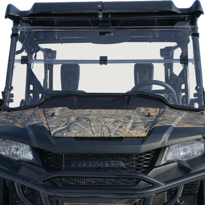 QuadBoss 16-22 Honda SXS1000 Pioneer 1000 Windbreak Folding Windshield