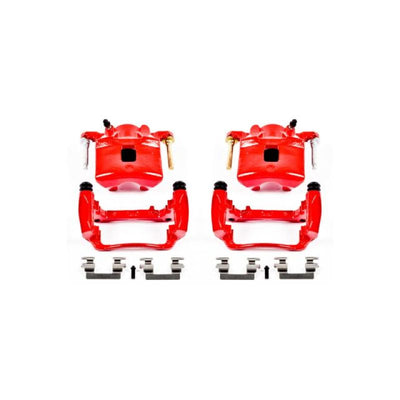 Power Stop 2007 Chevrolet Cobalt Front Red Calipers w/Brackets - Pair