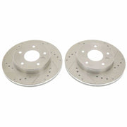 Power Stop 78-81 Pontiac Firebird Rear Evolution Drilled & Slotted Rotors - Pair