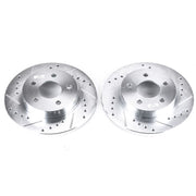 Power Stop 05-08 Chevrolet Cobalt Rear Evolution Drilled & Slotted Rotors - Pair
