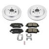 Power Stop 13-15 Cadillac ATS Rear Z17 Evolution Geomet Coated Brake Kit